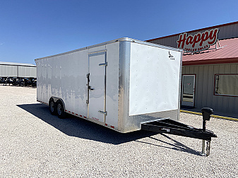 Used 2023 Lark 8.5'x24' Enclosed Cargo Trailer