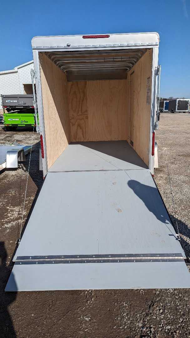New NEW 2025 Car Mate 6x12 Custom Cargo Trailer w/ Ramp Door