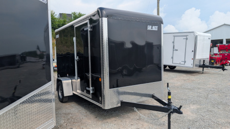 New NEW 2025 Car Mate 6x12 Custom Cargo Trailer w/ Ramp Door