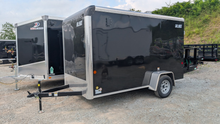New NEW 2025 Car Mate 6x12 Custom Cargo Trailer w/ Ramp Door