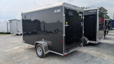 New NEW 2025 Car Mate 6x12 Custom Cargo Trailer w/ Ramp Door