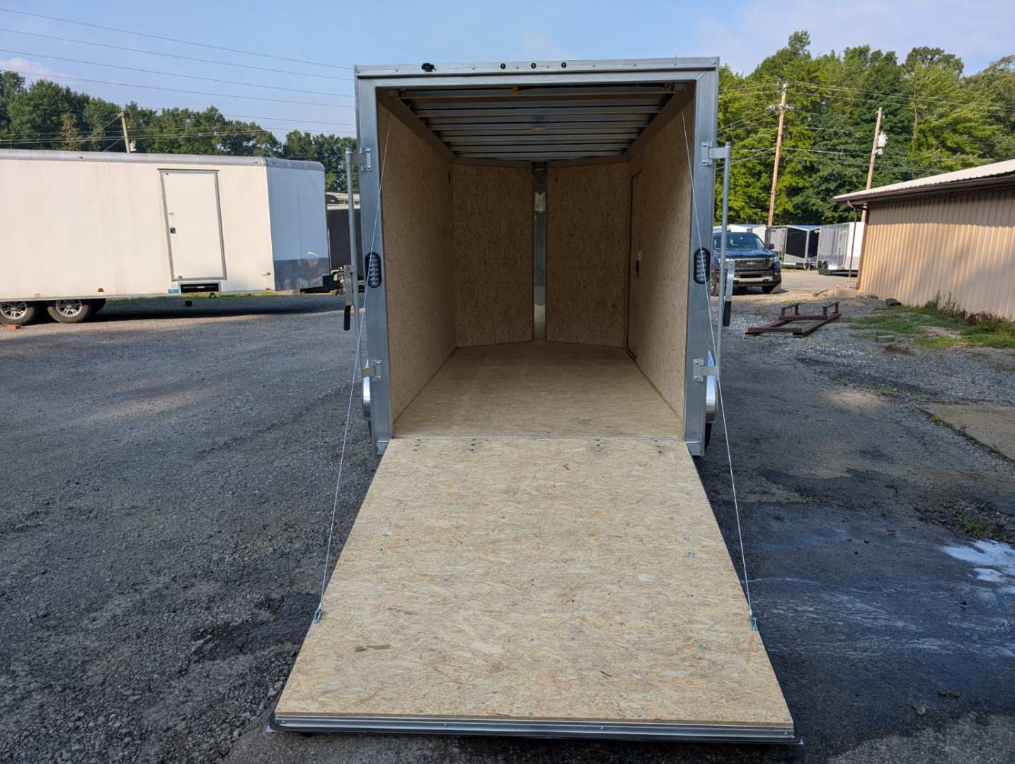 New 2026 ALCOM EZ-Hauler 6x12 Single Axle Cargo / Enclosed Trailer
