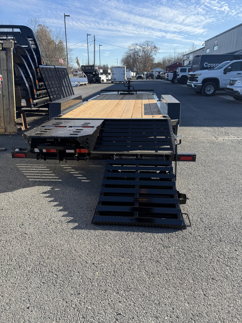 New 2026 BWISE 20' - 16K - Equipment Trailer - Full Width Ramps