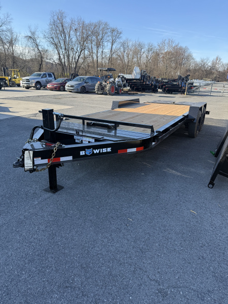 New 2026 BWISE 20' - 16K - Equipment Trailer - Full Width Ramps