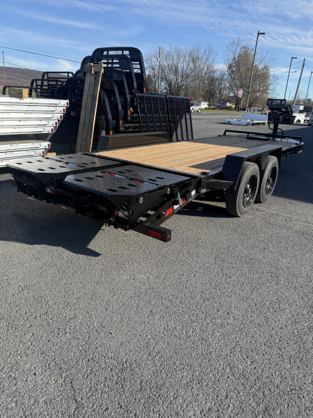 New 2026 BWISE 20' - 16K - Equipment Trailer - Full Width Ramps