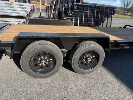 New 2026 BWISE 20' - 16K - Equipment Trailer - Full Width Ramps