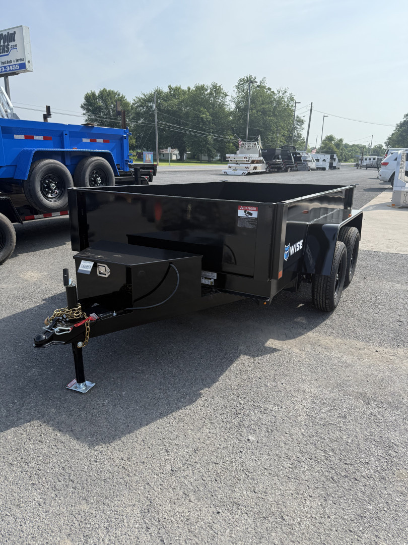 New 2026 BWISE 6x10 7K Light Duty Dump Trailer Dump Trailer