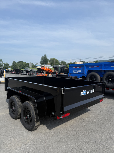 New 2026 BWISE 6x10 7K Light Duty Low Profile Dump Trailer