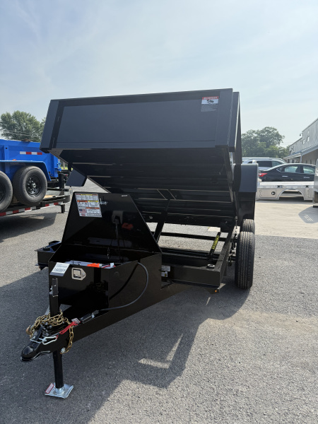 New 2026 BWISE 6x10 7K Light Duty Low Profile Dump Trailer