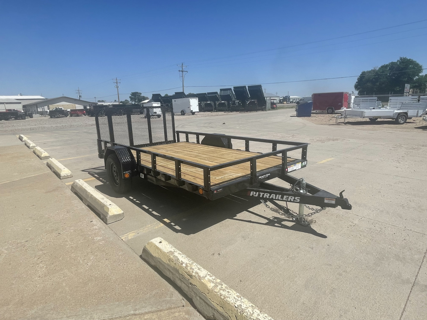 New 2026 PJ Trailers 77" x 14' U7141 Utility Trailer