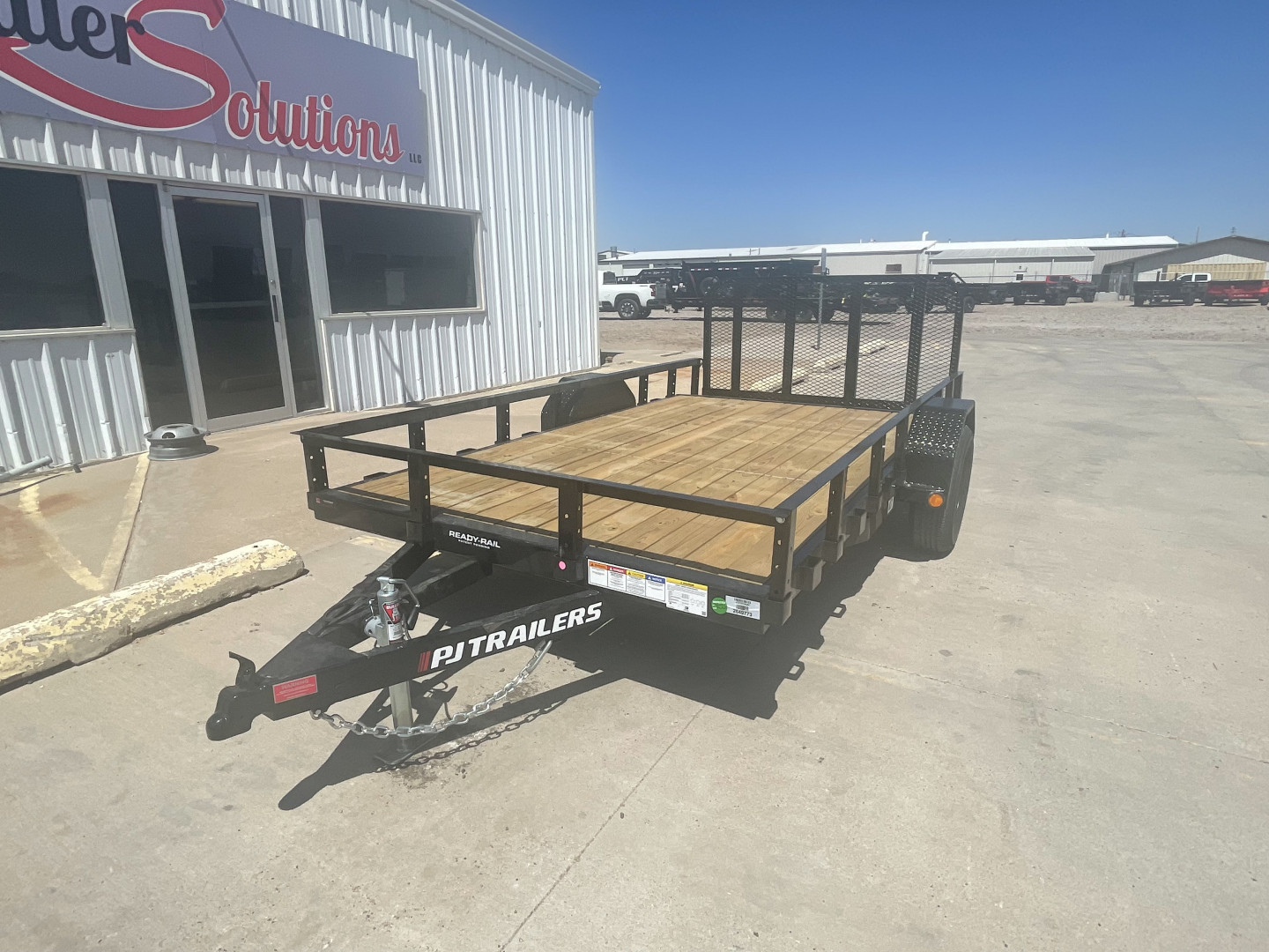 New 2026 PJ Trailers 77" x 14' U7141 Utility Trailer