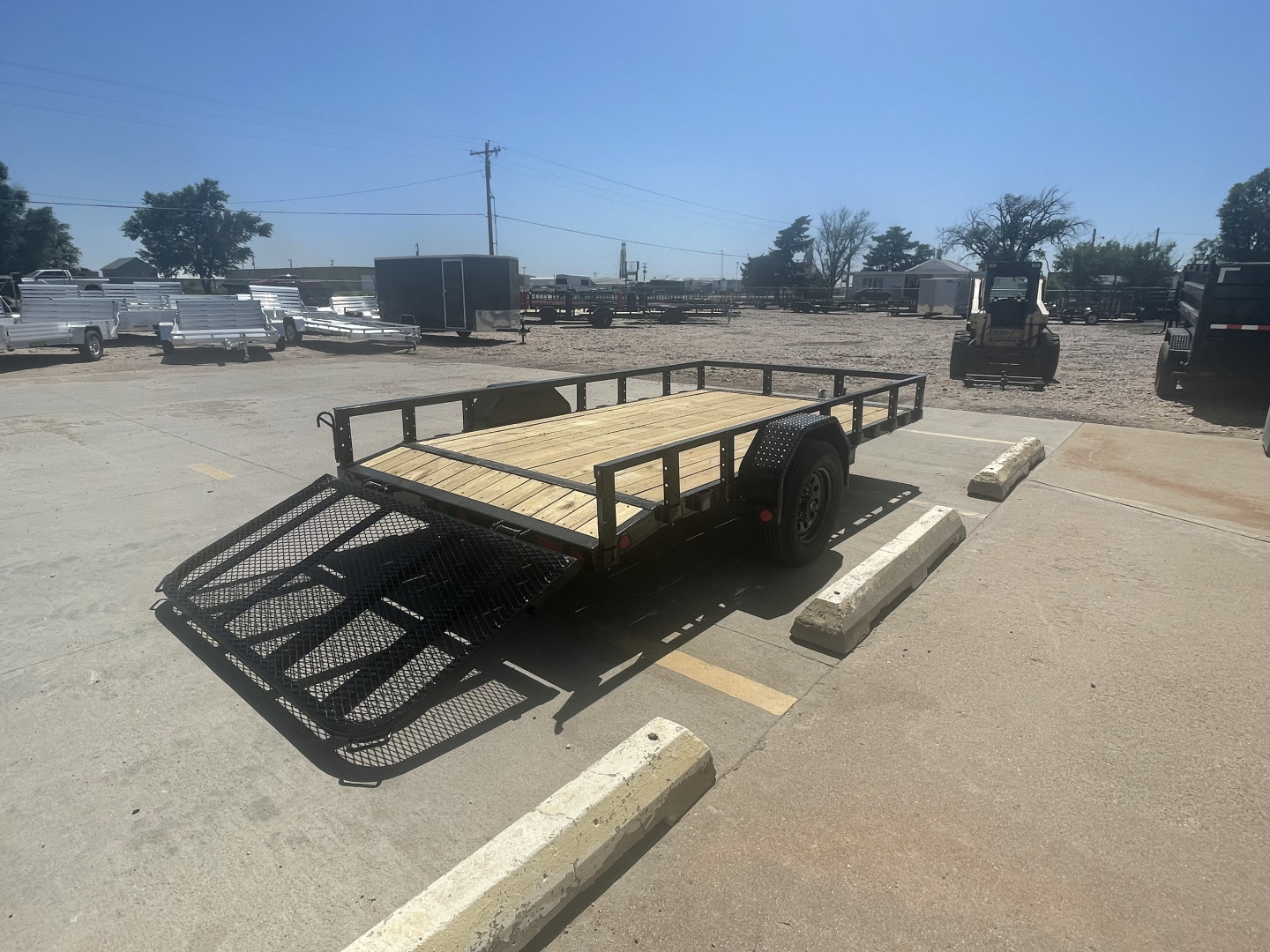 New 2026 PJ Trailers 77" x 14' U7141 Utility Trailer