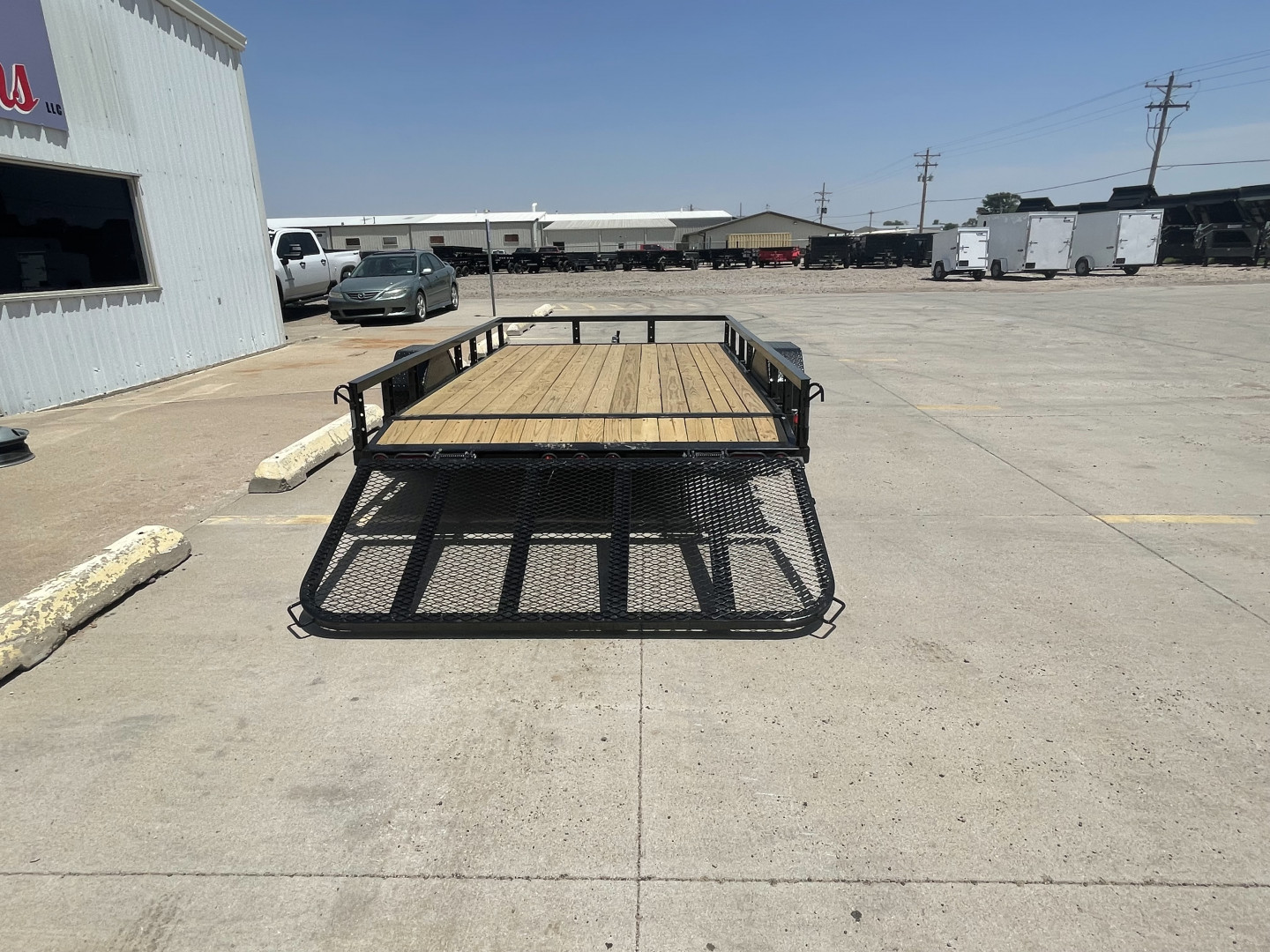 New 2025 PJ Trailers 83" x 12' U8121 Utility Trailer