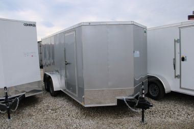 New 2025 RC Trailers 7X16 ENCLOSED TRAILER WITH REAR GATE 47561 Cargo / Enclosed Trailer