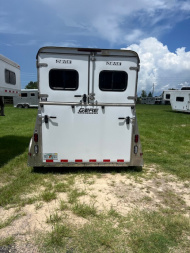 Used 2023 Gore Trailers 2 horse straight load w/side ramp Horse Trailer