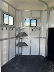 Used 2023 Gore Trailers 2 horse straight load w/side ramp Horse Trailer