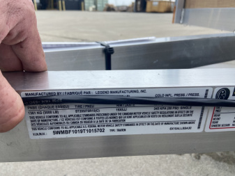 New Legend 10' Utility Trailer