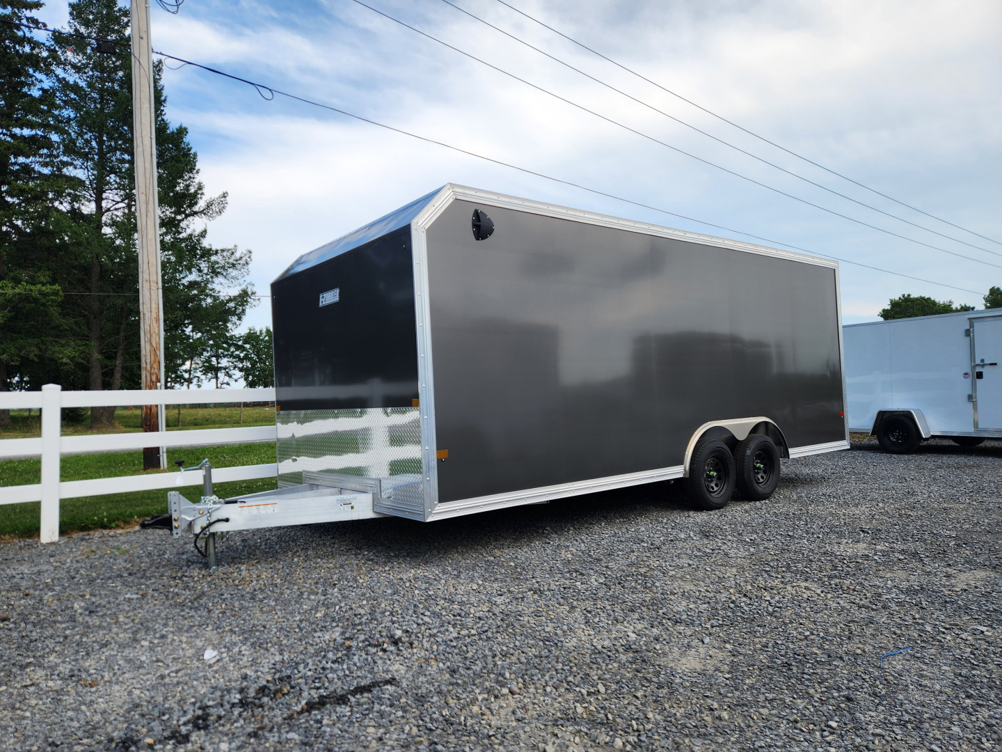 New 2026 Alcom 8 5x20ulp Car Racing Trailer For Sale In Penn Yan Ny