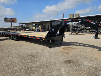 New 2026 Diamond C Trailers FMAX212 102X30 MR Flatbed Trailer