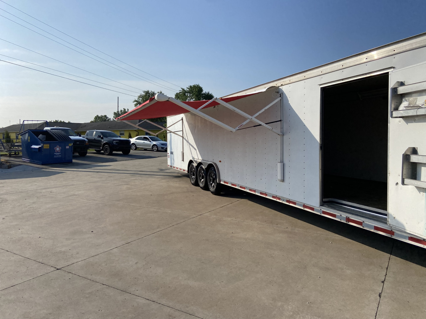 Used Haulmark 48' Enclosed Gooseneck Race Trailer