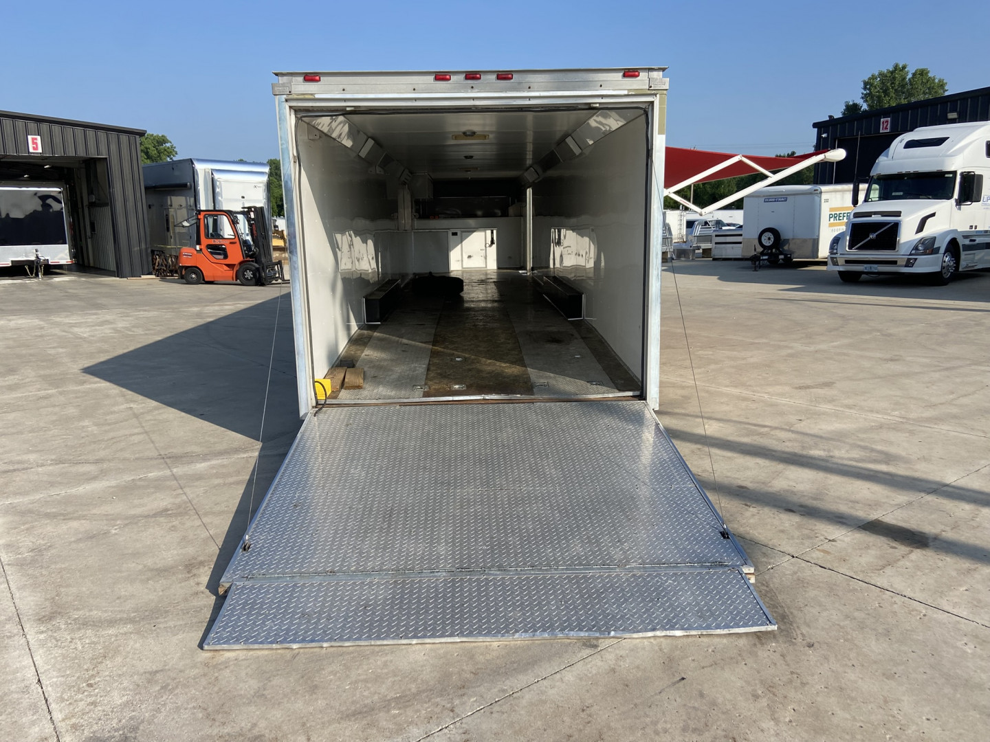 Used Haulmark 48' Enclosed Gooseneck Race Trailer