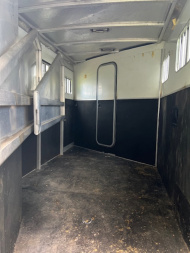 Used 2007 Exiss Trailers 3 horse w/ 7' living quarters Horse Trailer