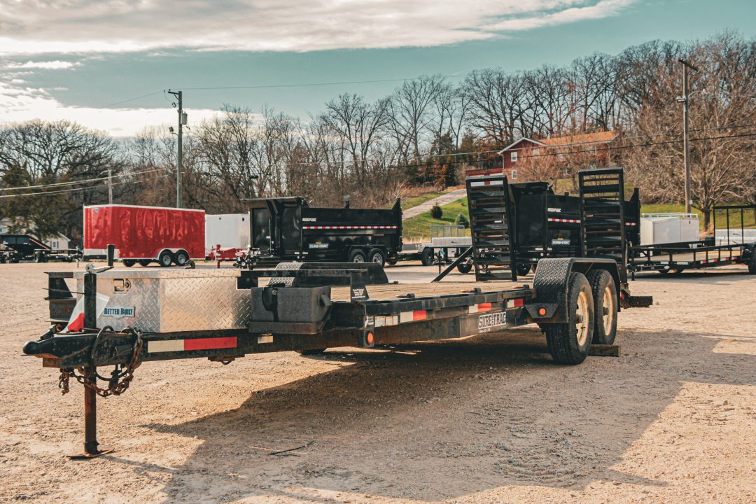 Used 2009 Sure-Trac 7x20 10K Equipment Trailer