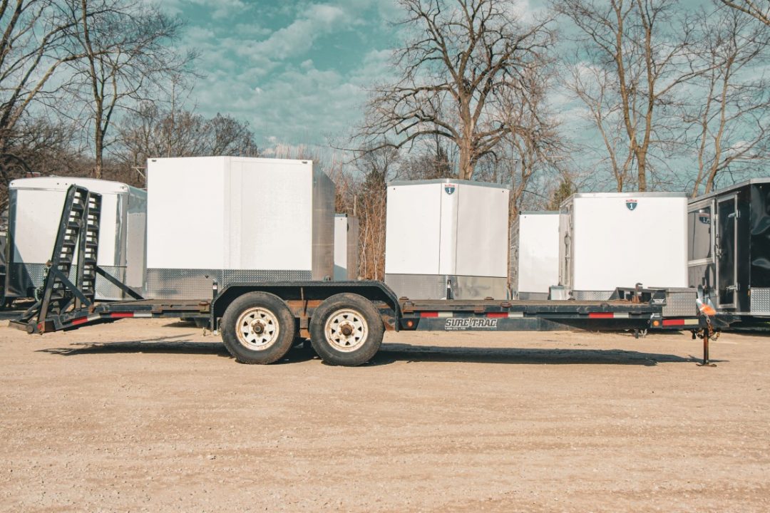 Used 2009 Sure-Trac 7x20 10K Equipment Trailer
