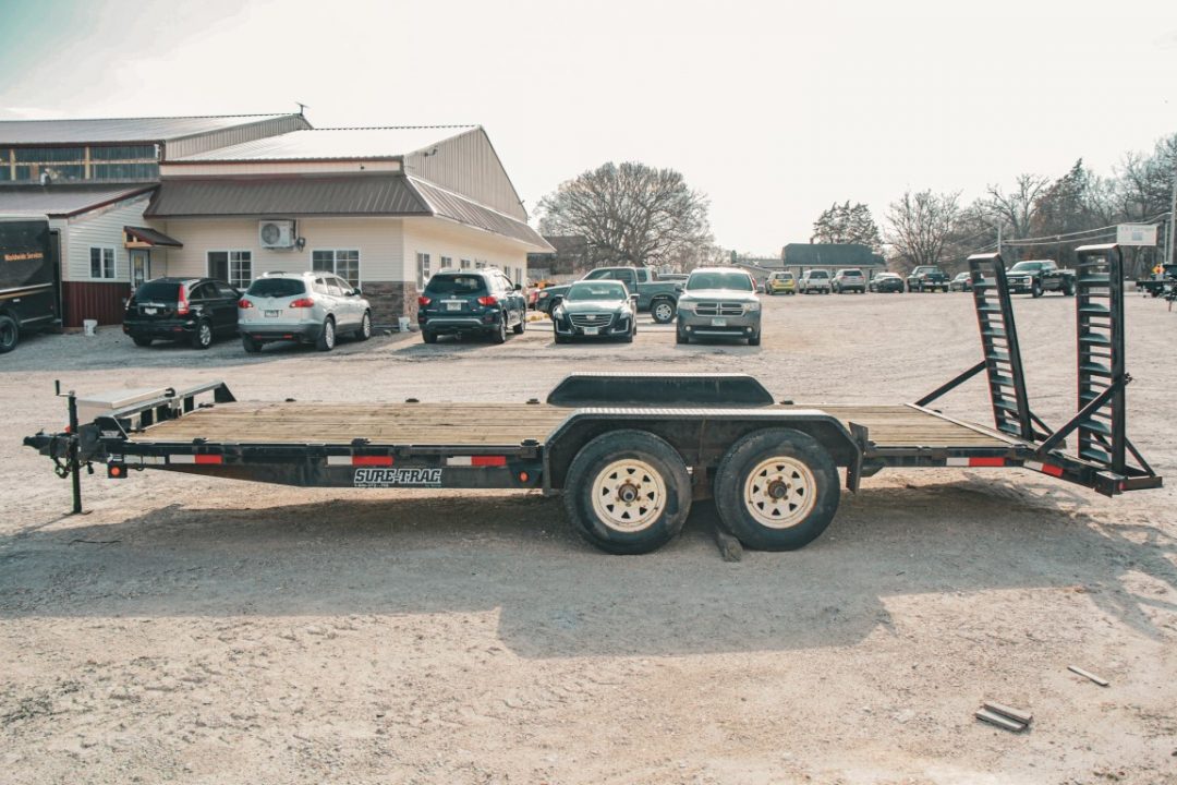 Used 2009 Sure-Trac 7x20 10K Equipment Trailer