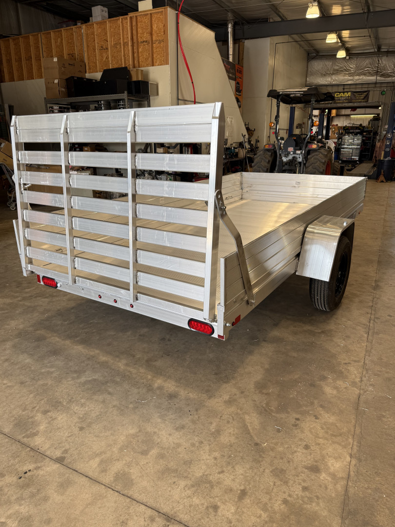 New 2026 Aluma 68" x 12' - Aluminum Utility w/ Side Kit