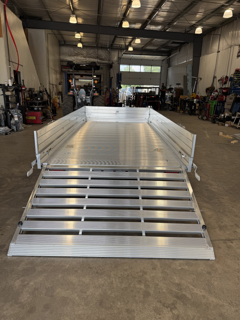 New 2026 Aluma 68" x 12' - Aluminum Utility w/ Side Kit
