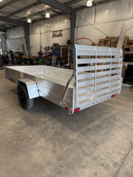 New 2026 Aluma 68" x 12' - Aluminum Utility w/ Side Kit
