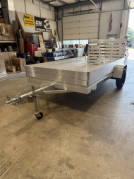 New 2026 Aluma 68  x 12' - Aluminum Utility w/ Side Kit