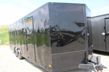 New 2025 Darkhorse Cargo 8.5X24 10K GVWR ENCLOSED 10K GVWR CAR HAULER WITH REAR GATE 48536 Car Hauler