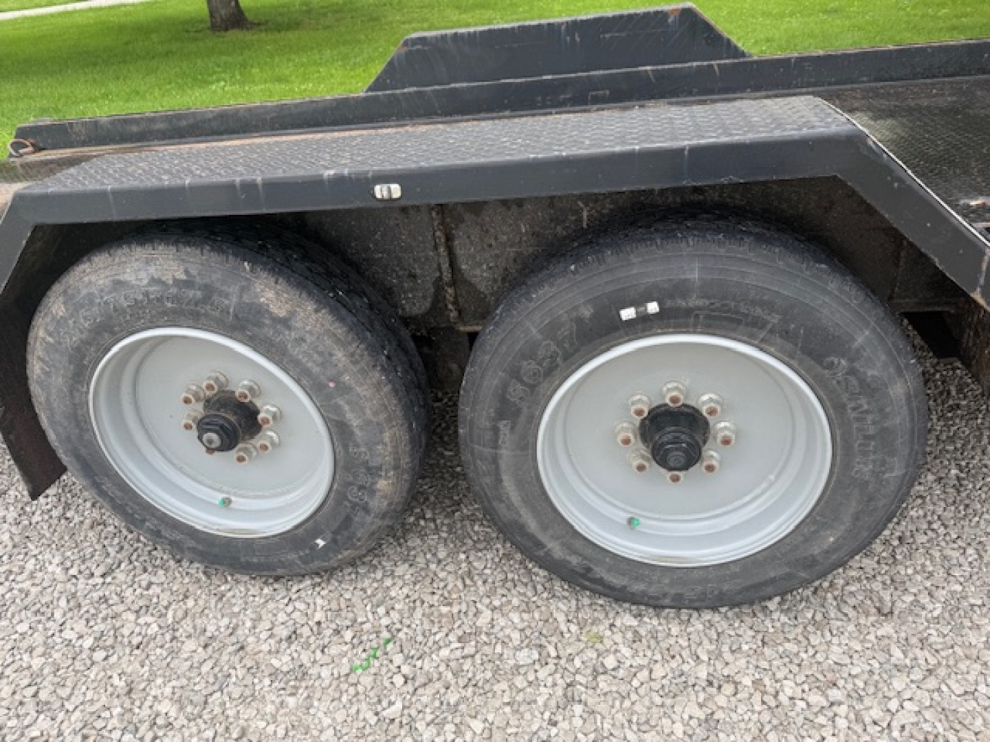 Used 2020 Imperial Trailer 7X20 8K GOOSENECK TILT w/ STEELFLOOR Tilt Trailer