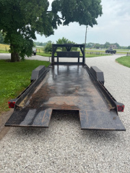 Used 2020 Imperial Trailer 7X20 8K GOOSENECK TILT w/ STEELFLOOR Tilt Trailer