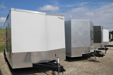 New 2025 Haul About Trailers 8.5X20 10K GVWR ENCLOSED CAR HAULER WITH 7' INTERIOR HEIGHT 48495 Car Hauler