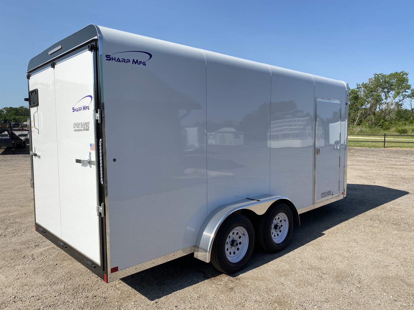 New 2025 Sharp Manufacturing 7X16 Cargo / Enclosed Trailer