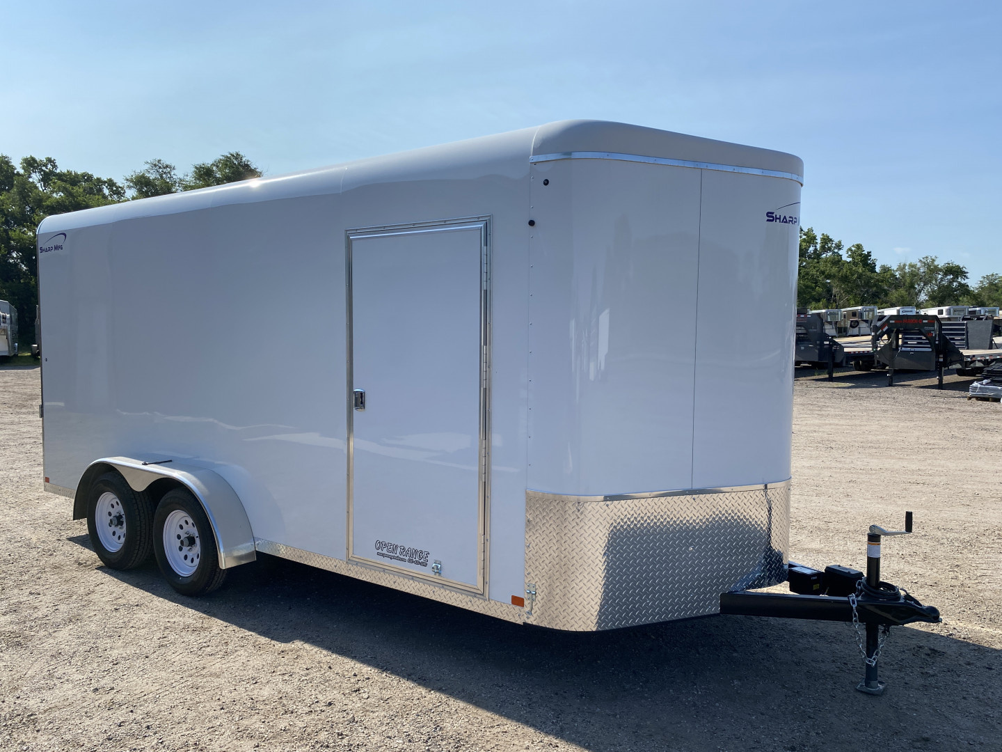 New 2025 Sharp Manufacturing 7X16 Cargo / Enclosed Trailer
