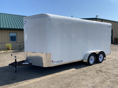 New 2025 Sharp Manufacturing 7X16 Cargo / Enclosed Trailer