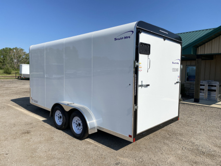 New 2025 Sharp Manufacturing 7X16 Cargo / Enclosed Trailer