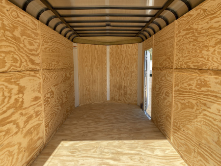 New 2025 Sharp Manufacturing 7X16 Cargo / Enclosed Trailer