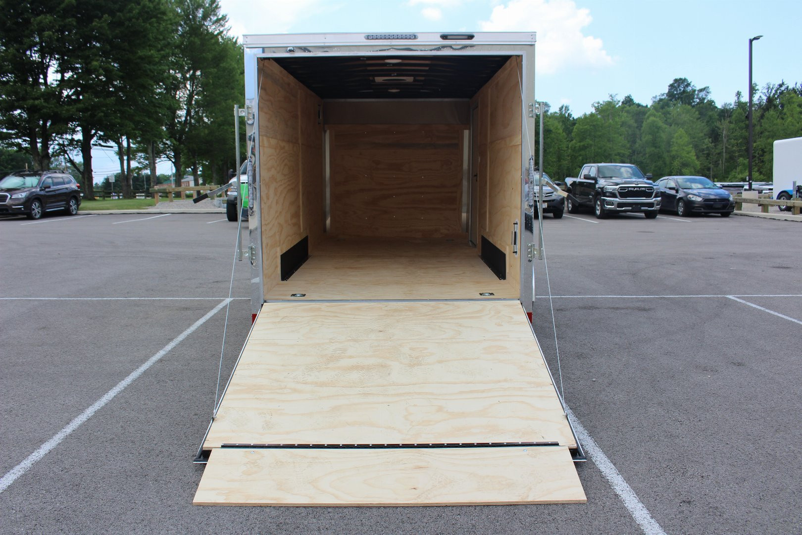 New 2025 Darkhorse Cargo DWRK 7X16 Flat Front Enclosed Cargo Trailer - Ramp Door - 9990# GVW