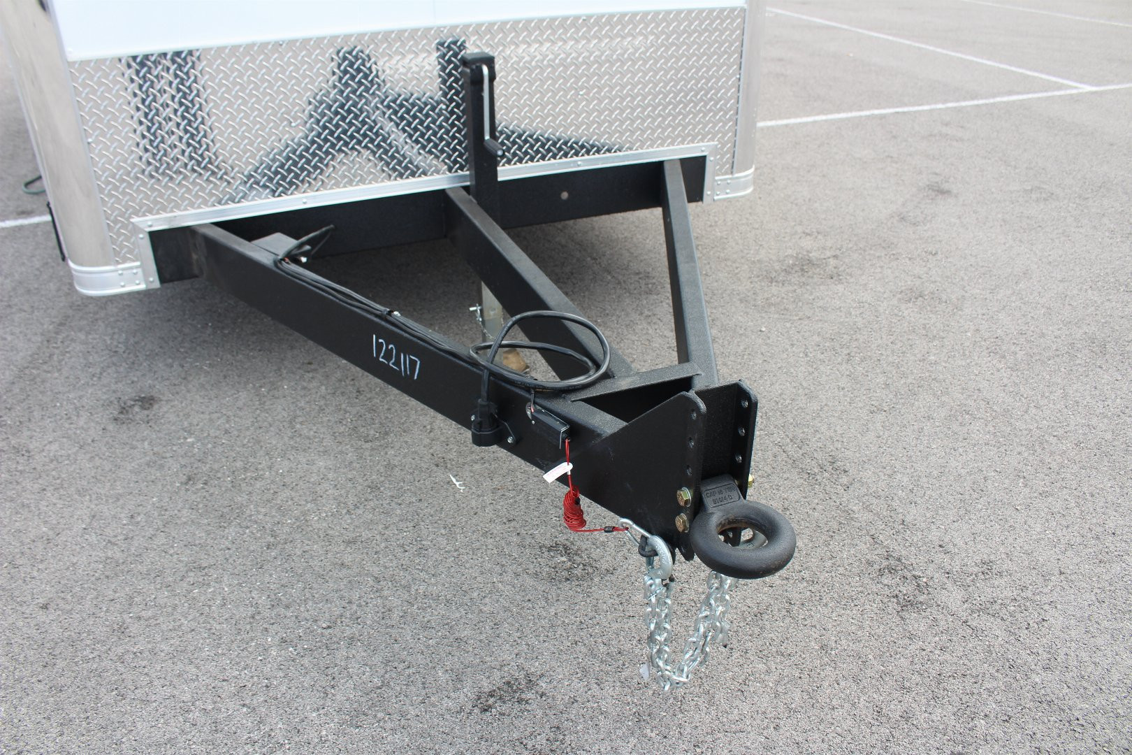 New 2025 Darkhorse Cargo DWRK 7X16 Flat Front Enclosed Cargo Trailer - Ramp Door - 9990# GVW