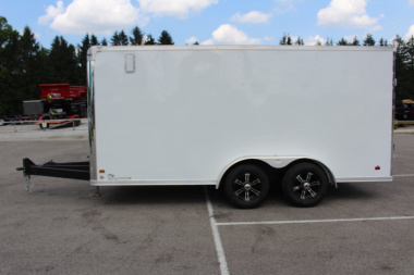 New 2025 Darkhorse Cargo DWRK 7X16 Flat Front Enclosed Cargo Trailer - Ramp Door - 9990# GVW