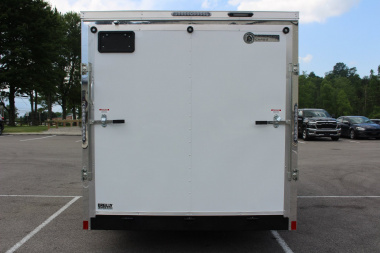New 2025 Darkhorse Cargo DWRK 7X16 Flat Front Enclosed Cargo Trailer - Ramp Door - 9990# GVW