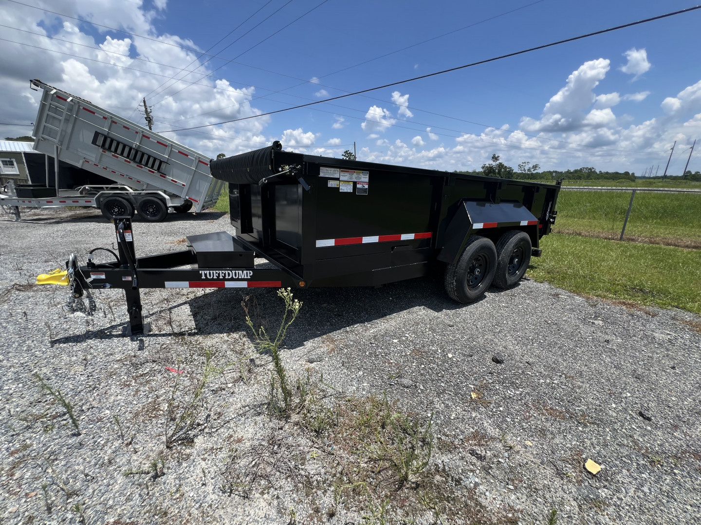 New 2026 TUFFDUMP 7x14 TA-LS Dump Trailer