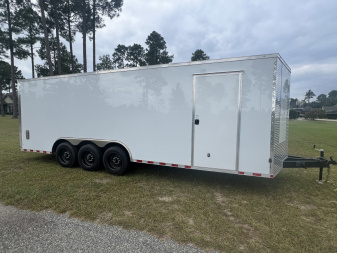 New 2026 Rock Solid Cargo 8.5x24 TANDEM AXLE 24K GVWR Cargo / Enclosed Trailer