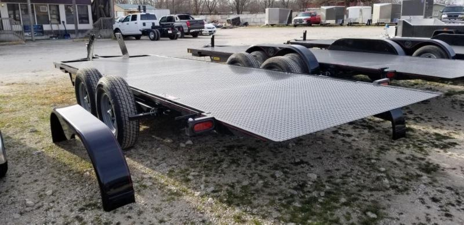 New 2025 KWIK LOAD TRAILERS 7x20 Steel Texas Rollback Auto Hauler Trailer Car / Racing Trailer