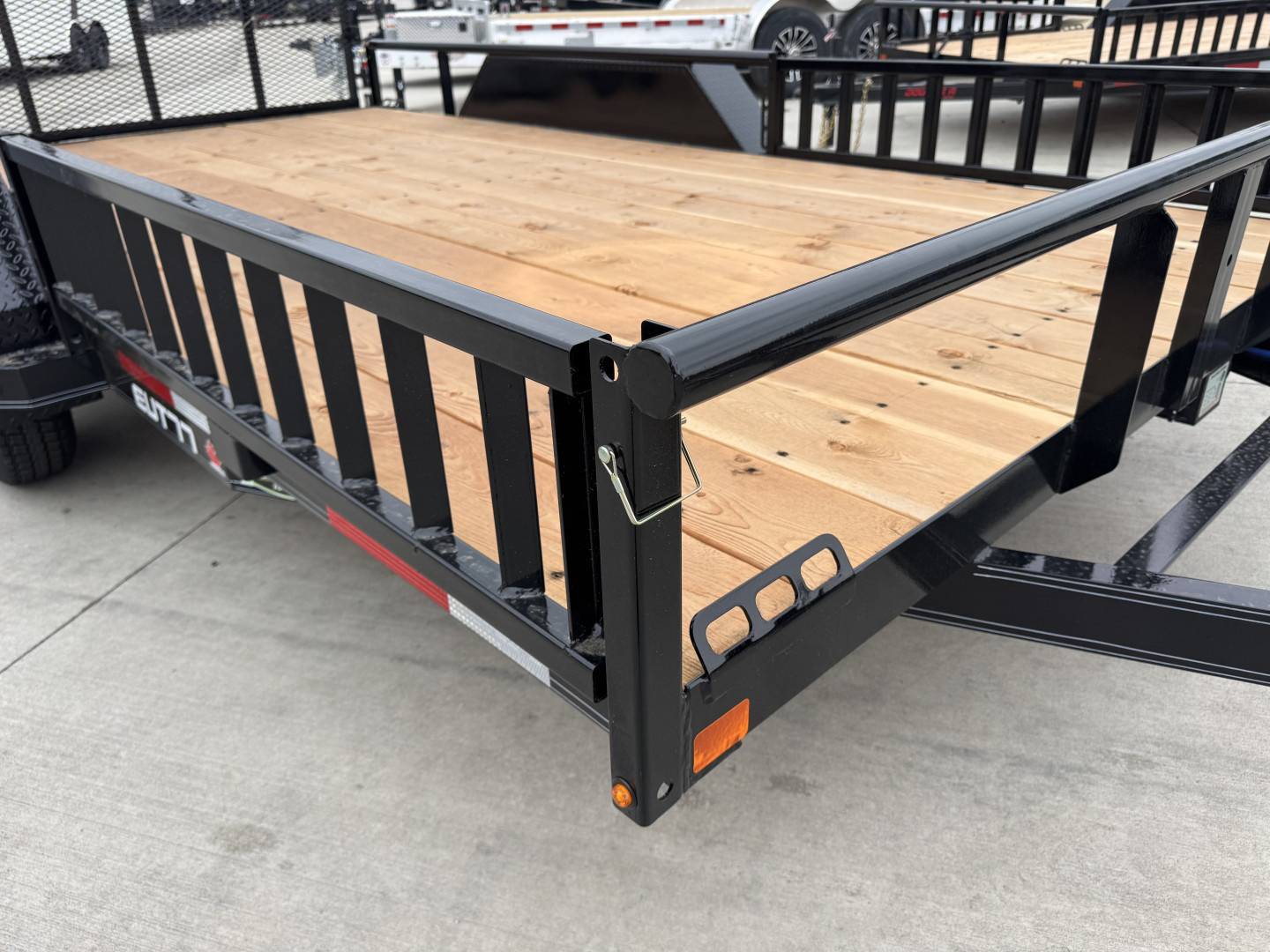 New NEW 2026 Double A 14’x83" Railside Utility Flatbed 2-3500lb axles = 7K with ATV Ramps